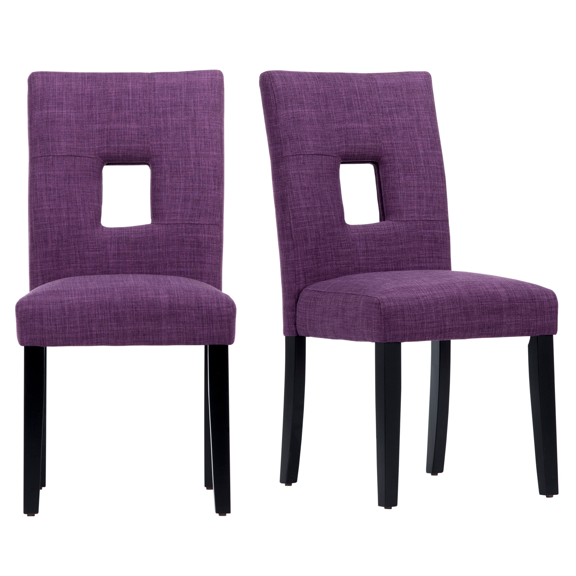 Mendoza keyhole back dining chairs sale