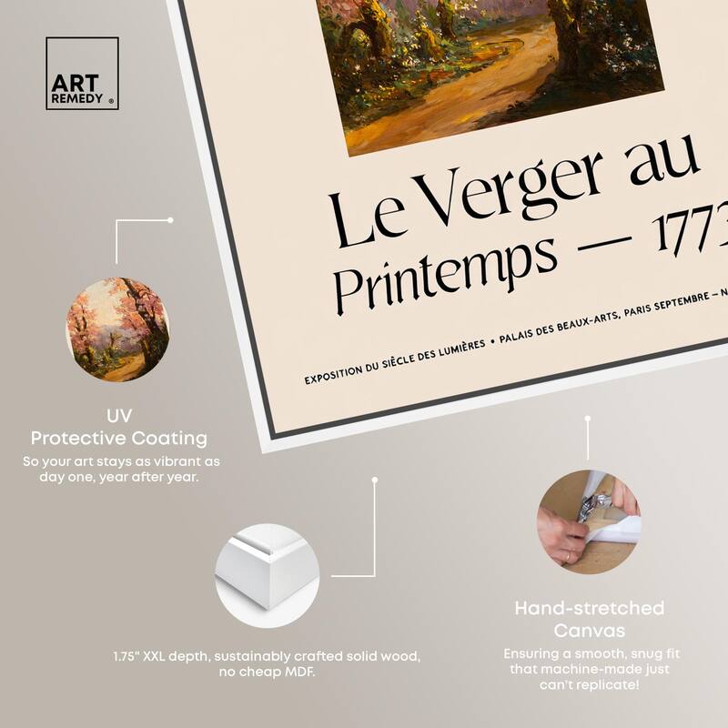 Springtime in Art Canvas by Art Remedy