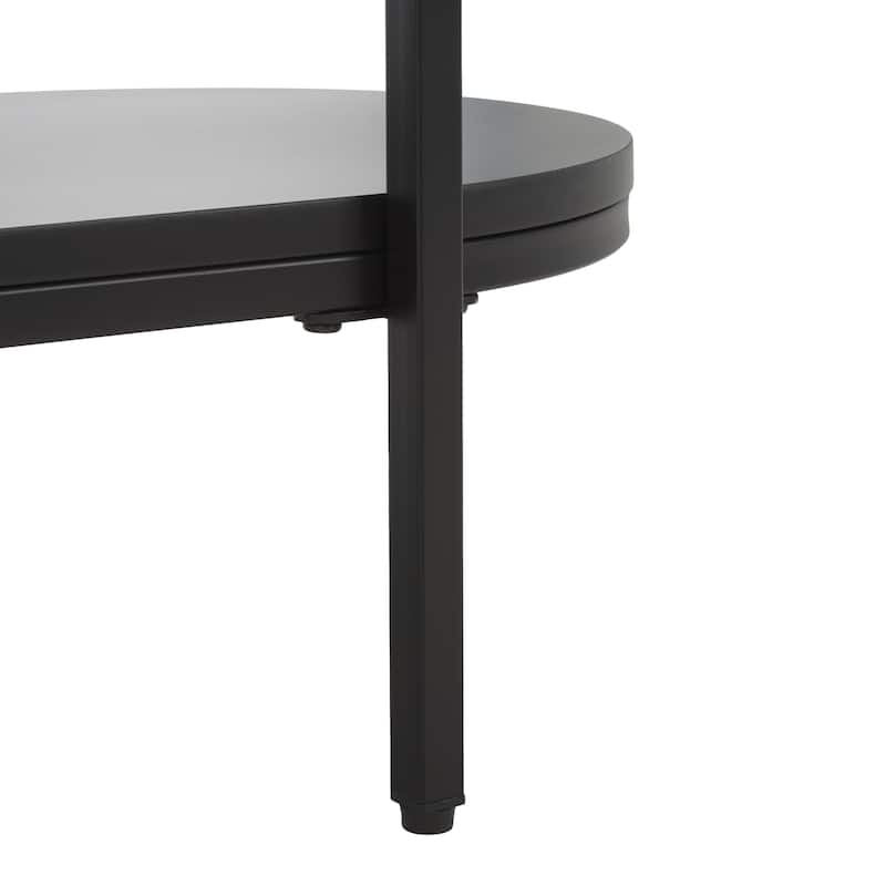 SAFAVIEH Home Inessa 2 Tier Bar Cart - 26"W x 14"D x 26"H