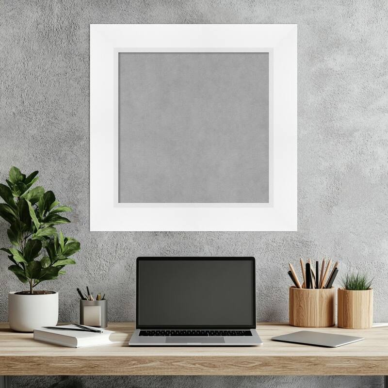 Amanti Art Sloped Black Framed