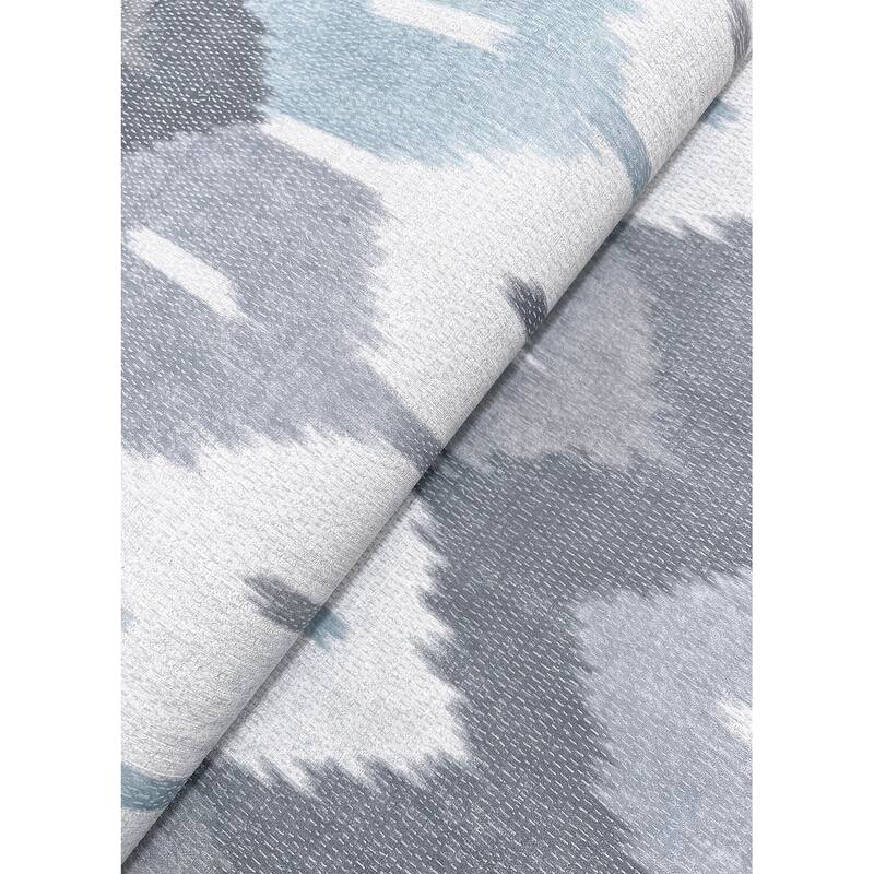 A-Street Prints Abilene Denim Ikat Wallpaper