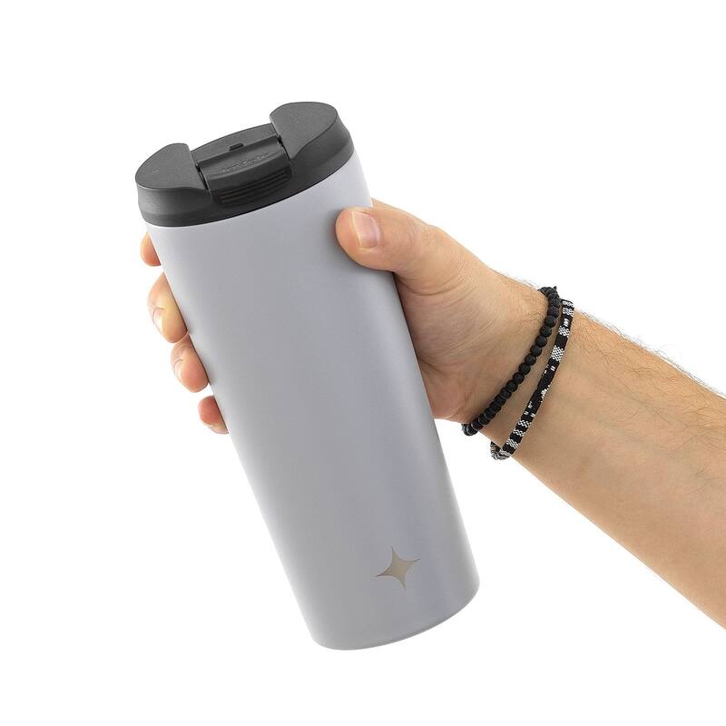 JoyJolt Vacuum Insulated Stainless Steel Tumbler Bottle with Flip Lid and Straw - 24 oz - 24 oz