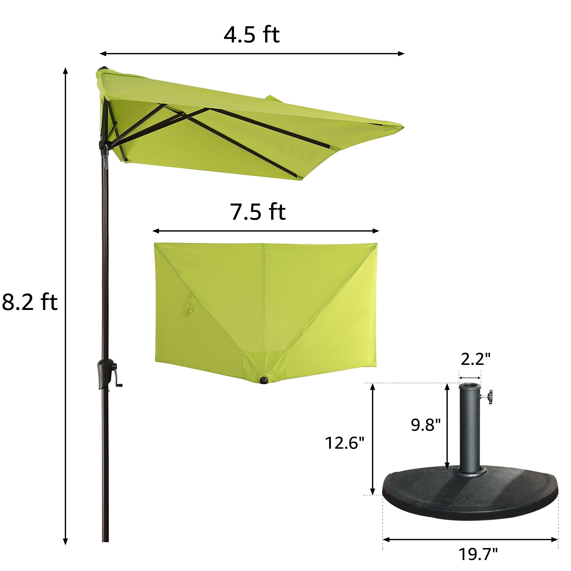 deck patio umbrella sales worldwide Patio Umbrella, 9 FT Outdoor Umbrellas Waterproof for Pool Table Deck Porch  Yard Garden, Market Umbrella with 8 Sturdy Ribs - Bed Bath & Beyond