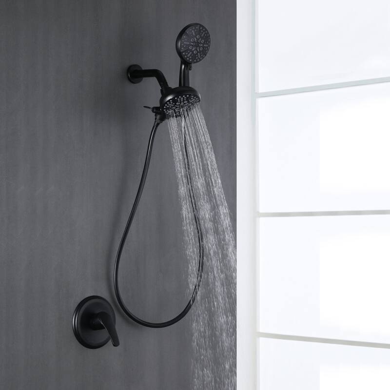 Wall Mounted Shower System with 7 Spray Patterns