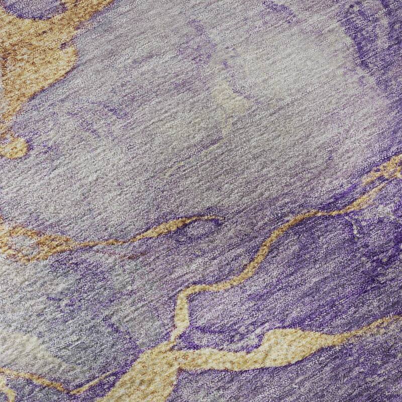 Premium Washable Super Soft Modern Crackle Mayfield Rug