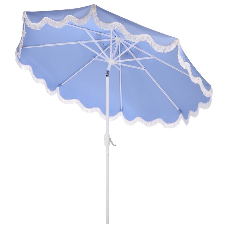SAFAVIEH Outdoor Living Torsa 9ft Crank Umbrella