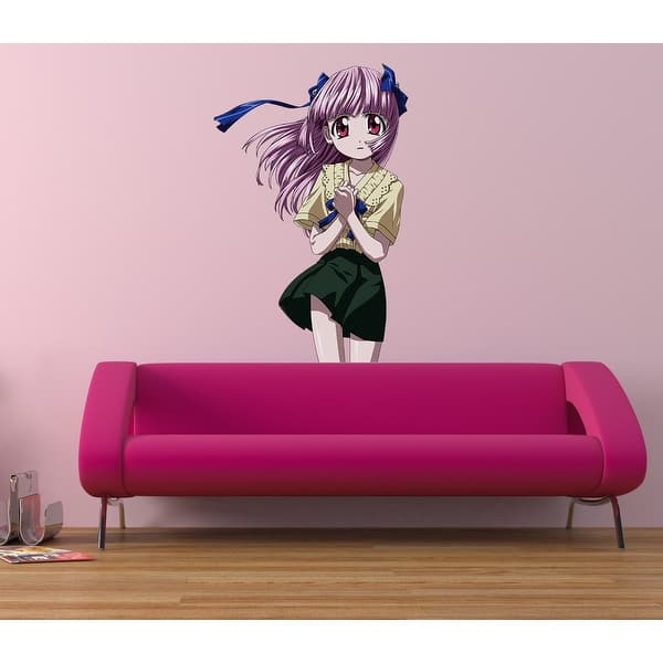 Anime Teen Girl Wall Decal, Anime Teen Girl Wall sticker, Anime Teen Girl  wall decor - Overstock - 33069070