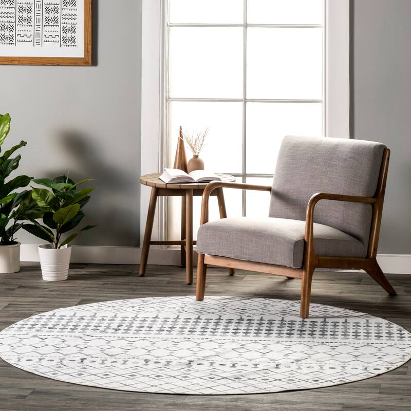 Nuloom Moroccan Blythe SpinClean Machine Washable Area Rug