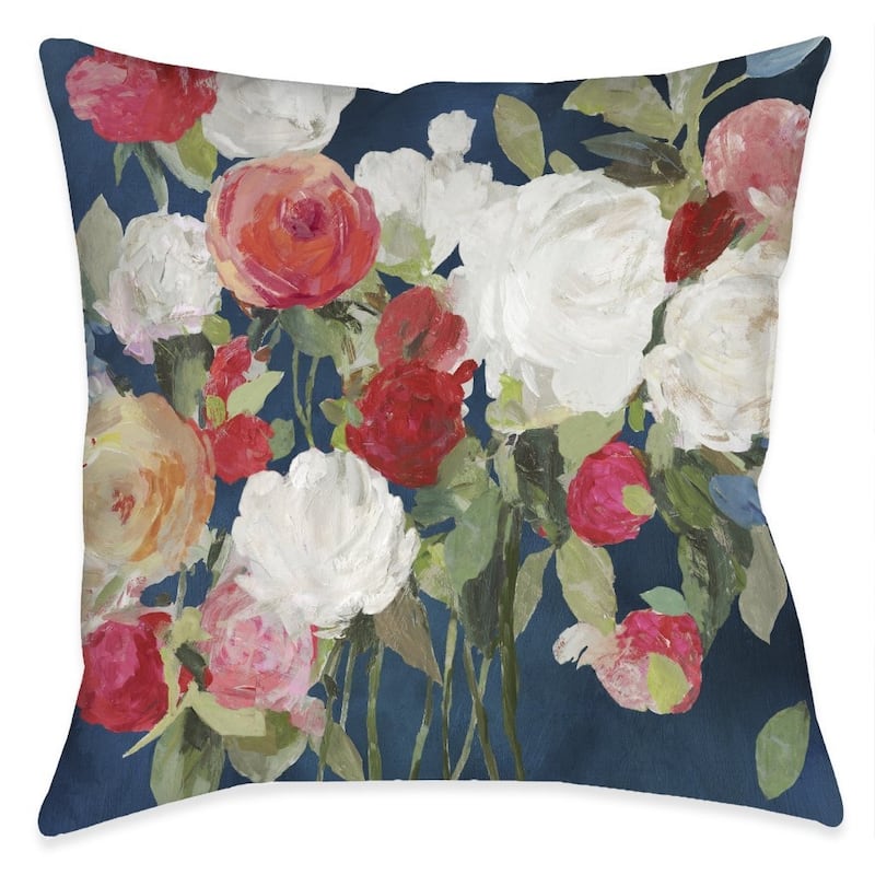 Moody Florals Indoor Pillow