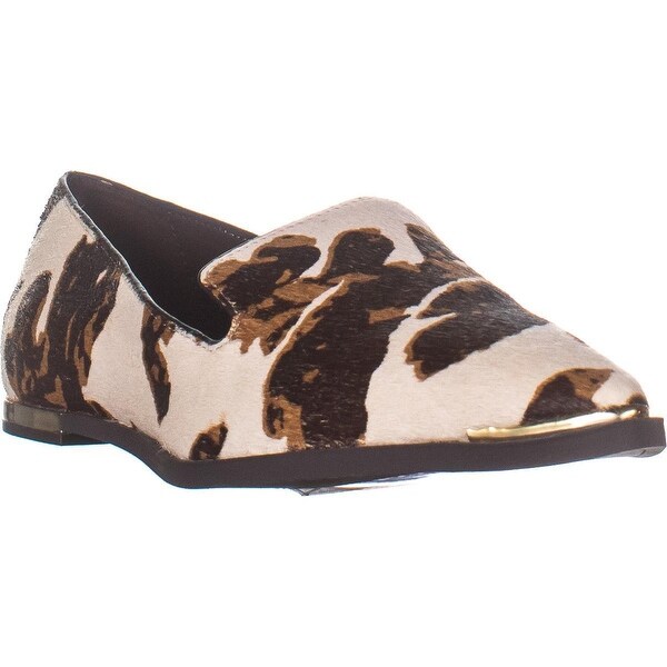 cow print flats