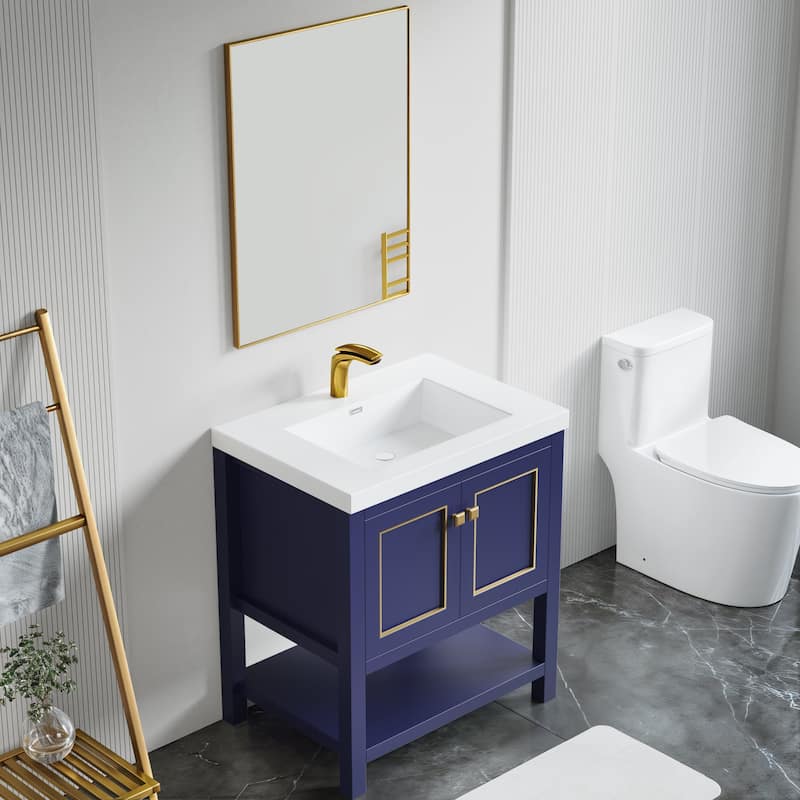 Davis 30" Single Bathroom Vanity Set