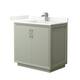 Option Light Green / Giotto Quartz Top / Brushed Nickel