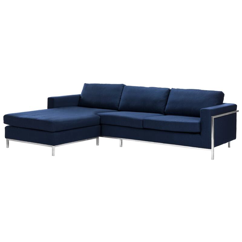 SAFAVIEH Couture Camila Sectional Sofa - 106"W x 37"D x 32"H