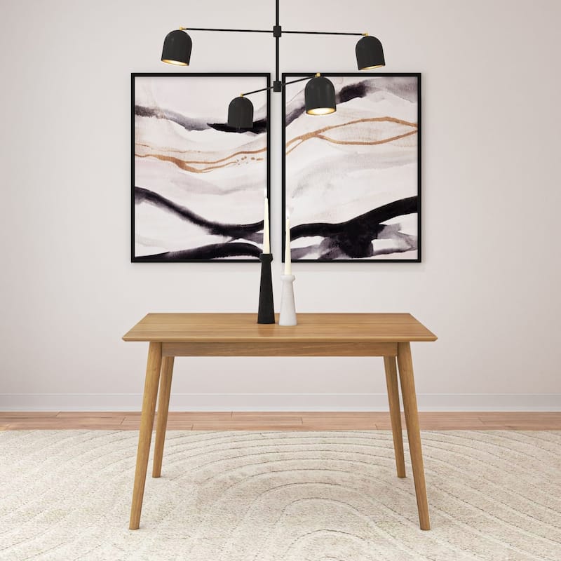 Plank and Beam Mid-Century Modern Dining Table - 48"