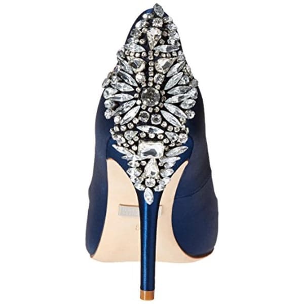 nilla embellished heel evening shoe