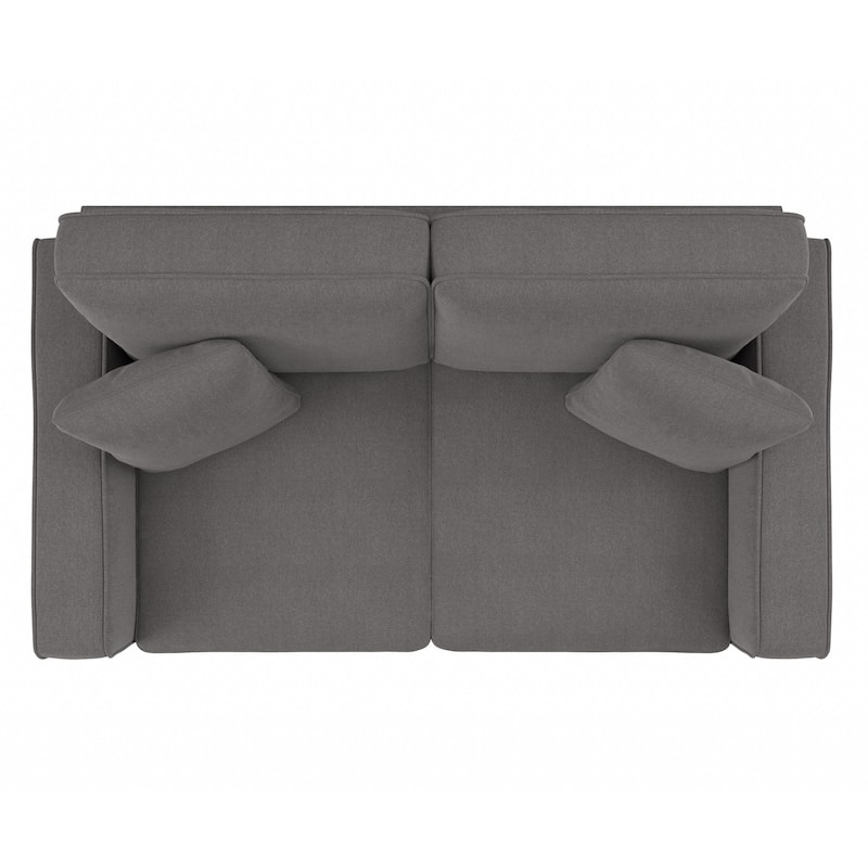 Bush Furniture Stockton 61W Small Loveseat Sofa for Living Room