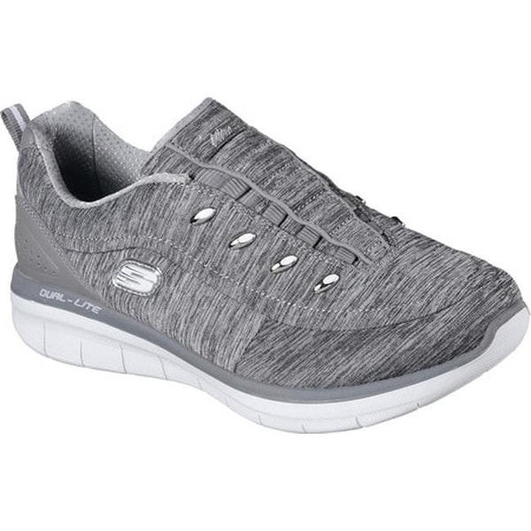 Skechers Women's Synergy 2.0 Scouted Sneaker Gray