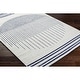 preview thumbnail 40 of 44, Livabliss Joel Mod Black/Ivory Ombre Geometric Striped Area Rug