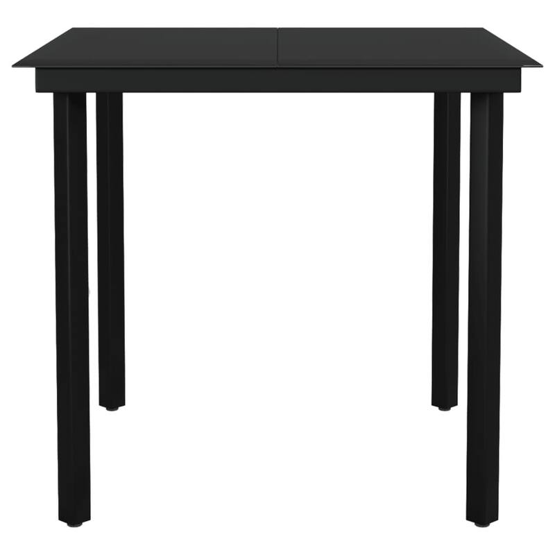 vidaXL Patio Dining Set 3/5/7 Piece Multi Colors 31.5"/55.1" Table Length