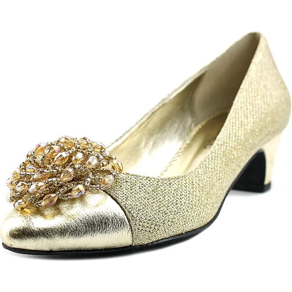 j renee gold pumps
