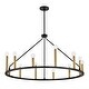 preview thumbnail 7 of 7, Lark 83159 Lazlo 12 Light 38" Wide Ring Chandelier