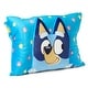 preview thumbnail 4 of 4, Bluey Silk Touch Throw Blanket with Plush Pocket Pillow