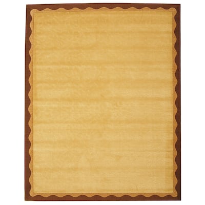 SAFAVIEH Hamilton Sienna Border Chenille Rug