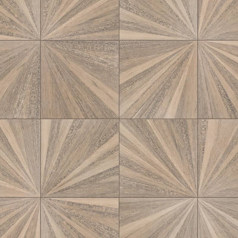 Merola Tile Komi Murlen Miel 7-7/8" x 7-7/8" Porcelain Floor and Wall Tile