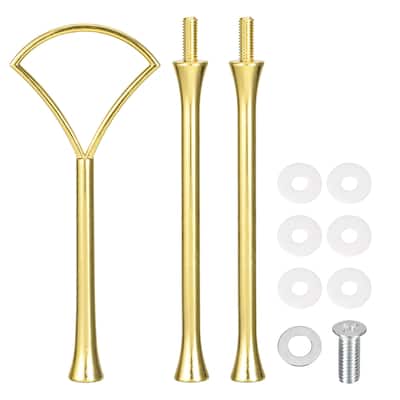 3 Tier Tray Cake Stand Hardware Fitting,Fruit Plate Tray Holder 3 Set