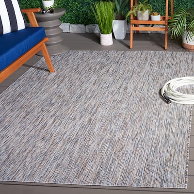 SAFAVIEH Courtyard Zvezda Transitional Indoor/Outdoor Rug