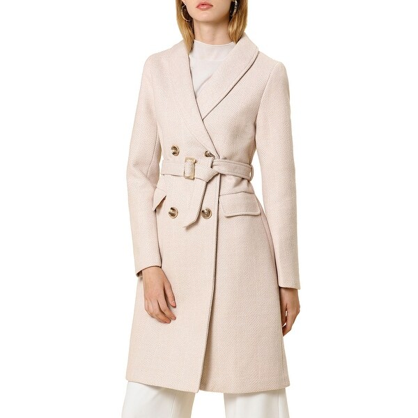 plaid long coats
