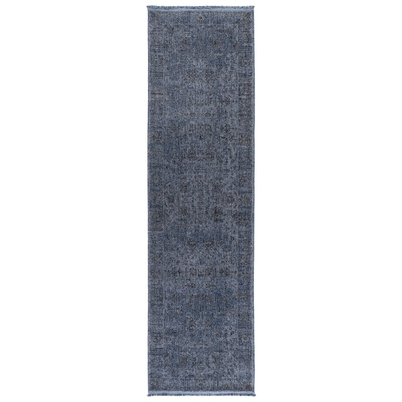 SAFAVIEH Vintage Overdye Suleika Rug - 2'3" x 8' Runner - Navy