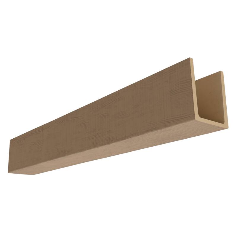 3-Sided (U-Beam) Rustic Sawn HeritageTimber Faux Wood Ceiling Beam