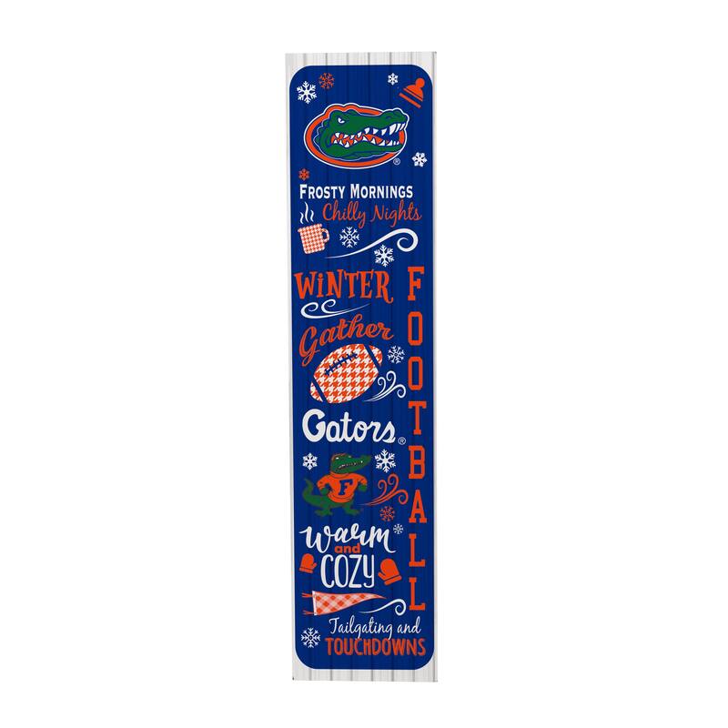 47" Double Sided Seasonal Porch Leaner, University of Florida - 47" x 11.25"