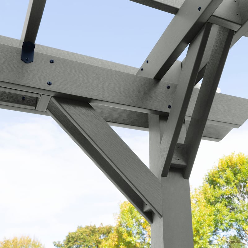 Highwood Bodhi 10 x 12 Recycled Plastic Pergola