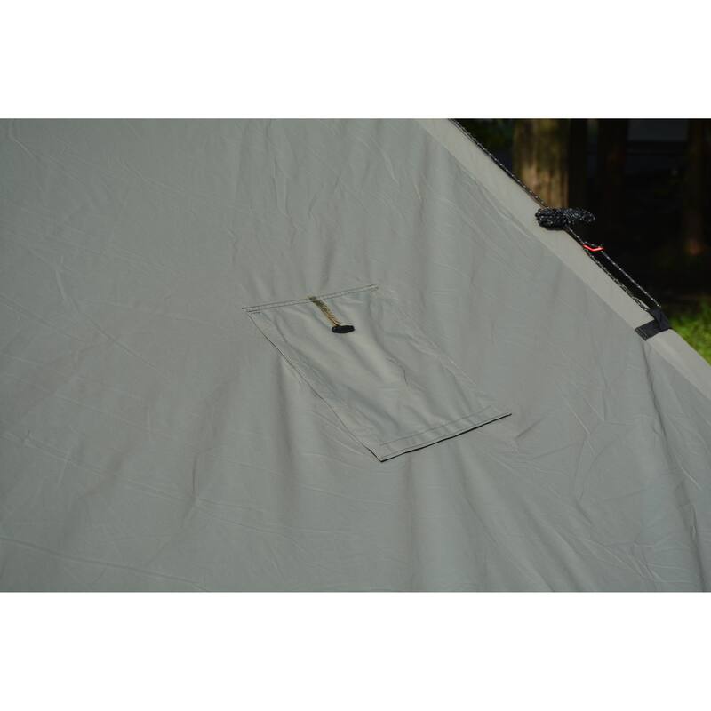 Inflatable Camping Tent Easy Setup 4 Season Glamping Tent with High Performance Inflatable Structure 4-6 Persons