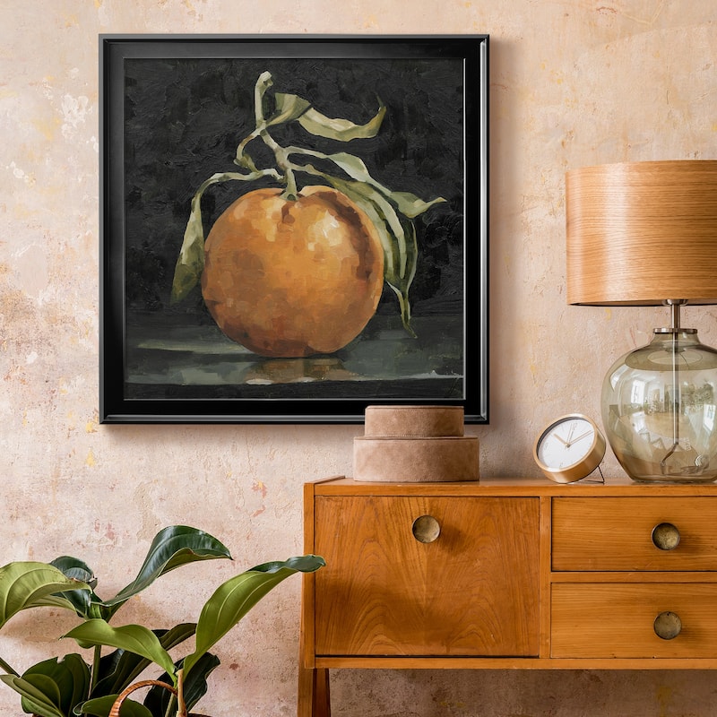 Dark Orange Deux II-Premium Framed Canvas - Ready to Hang