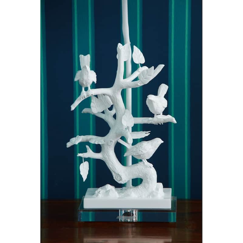 Bird on Branch Acrylic Table Lamp