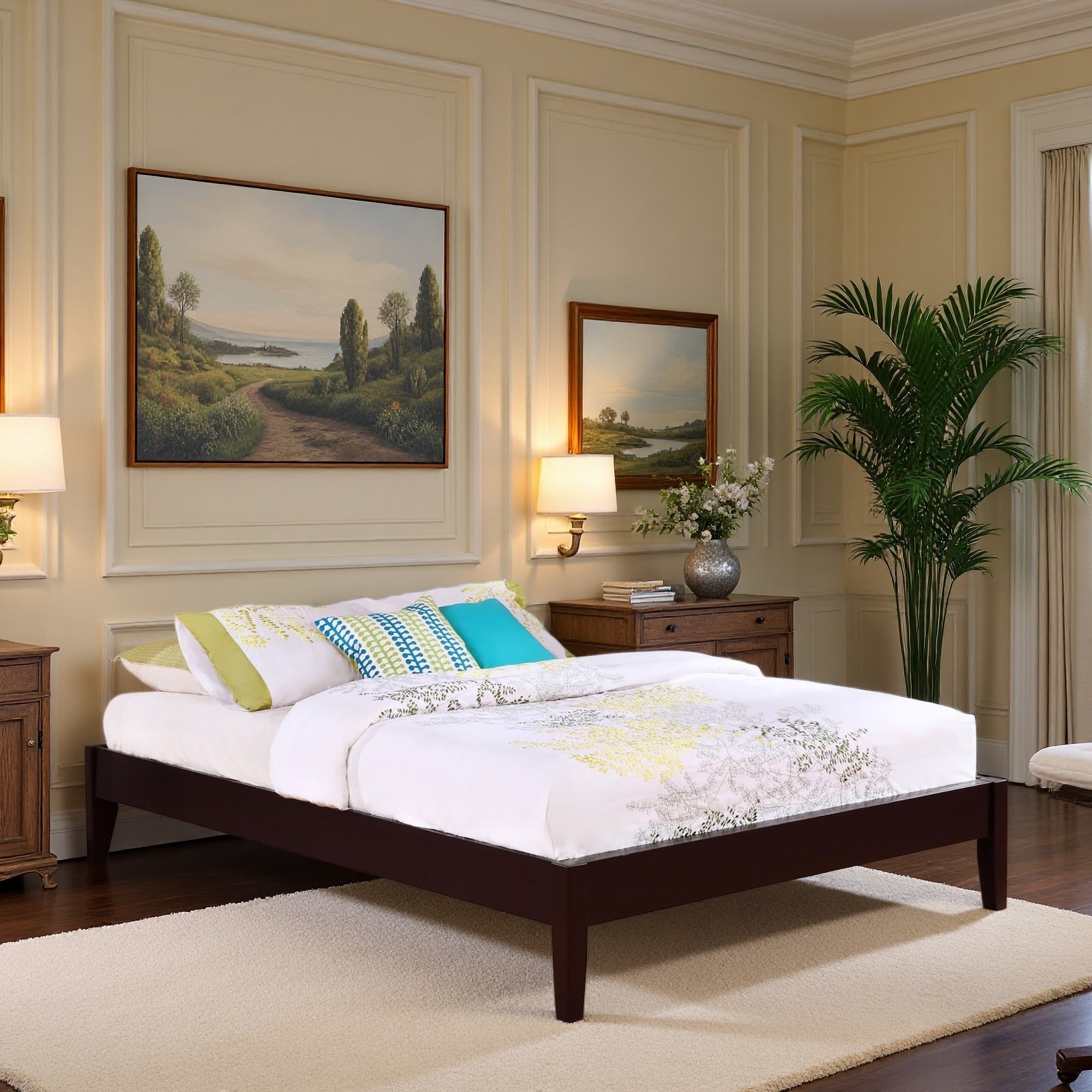 Wood Platform Bed