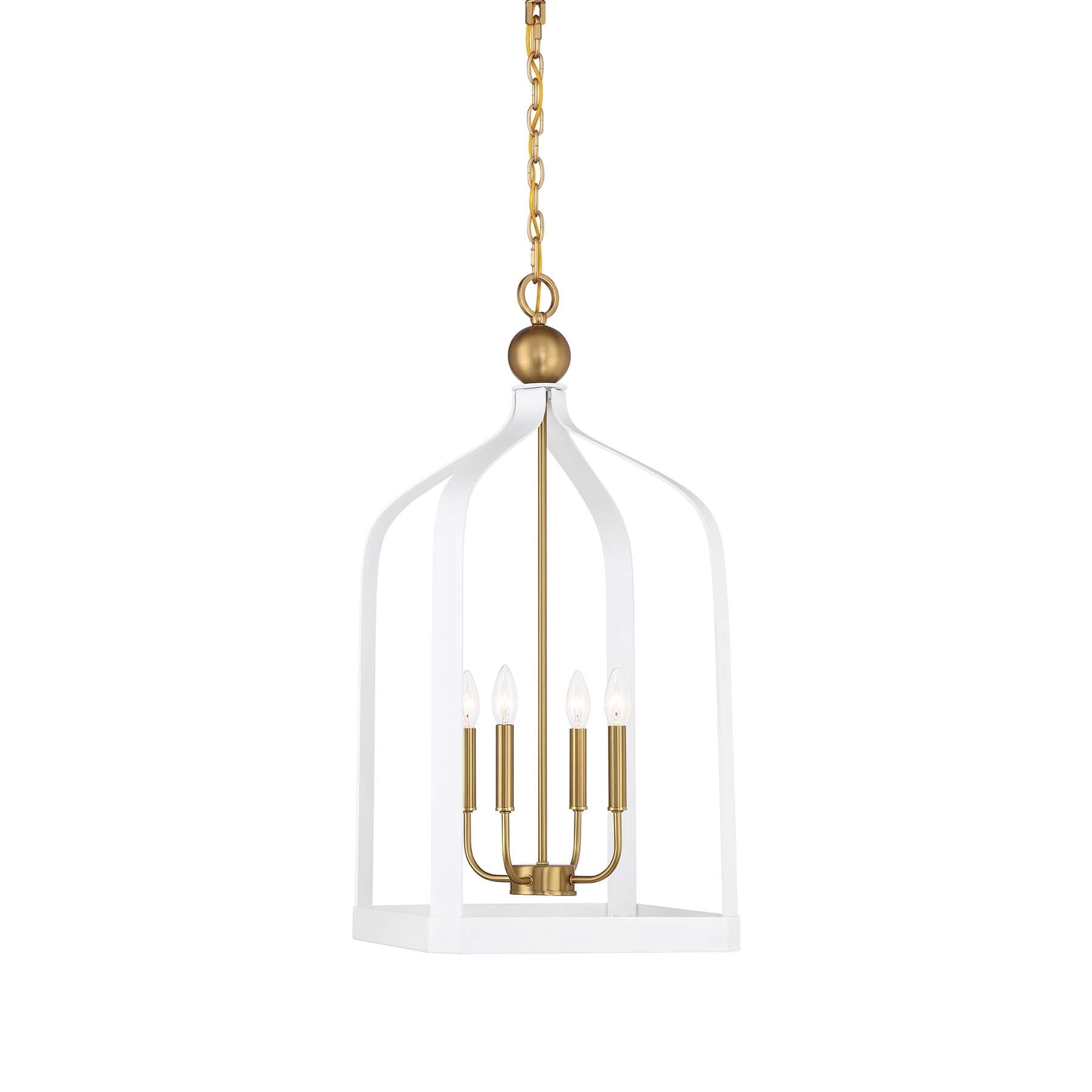 Savoy House 7-7802-4 Sheffield 4 Light 15" Wide Taper Candle Pendant