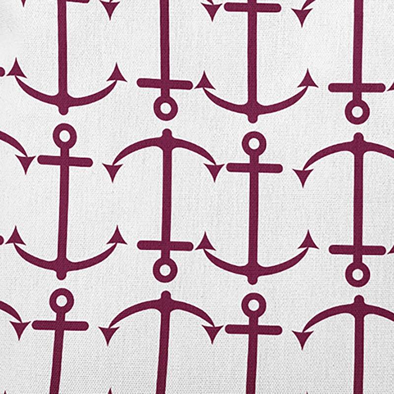 Anchor Pattern Polyester Indoor Pillow