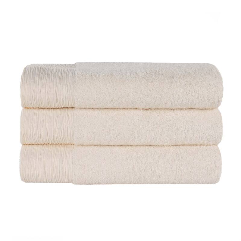Superior Sierra Rayon From Bamboo Cotton Blend Bath Towel Set of 3