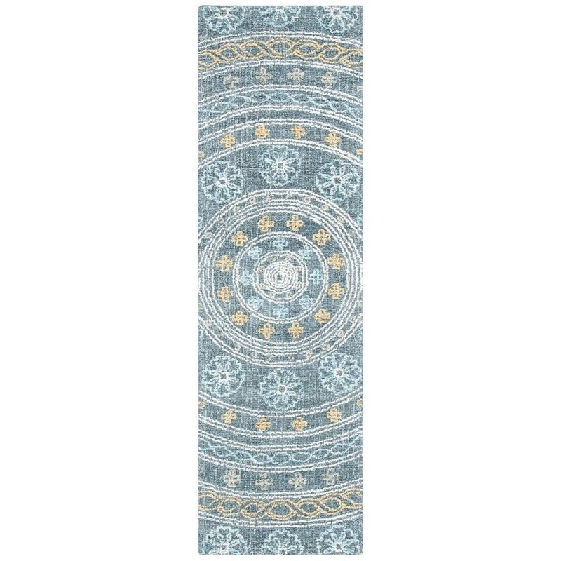 SAFAVIEH Handmade Blossom Sobha Medallion Wool Rug