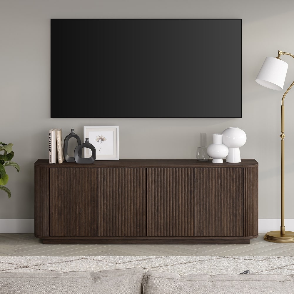 Canton Rectangular TV Stand for TV's up to 75" - 68" Wide