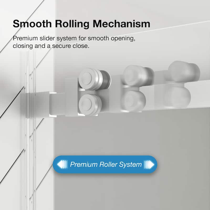 Selby Frameless Sliding Clear Alcove Shower Door