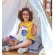 preview thumbnail 5 of 4, DolliBu Baby Blue Rabbit Unicorn Stuffed Animal with Unicorn Outfit - 8 inches