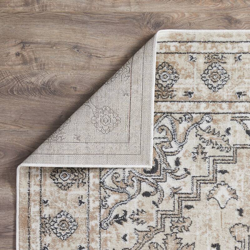 Loomaknoti Kehleigh Avalie Cream Area Rug