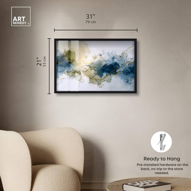 Fluid Geode Shadowbox by Art Remedy