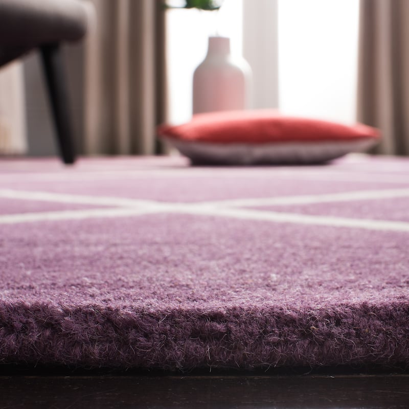 SAFAVIEH, Handmade Chatham Ezzelina Modern Moroccan Wool Rug