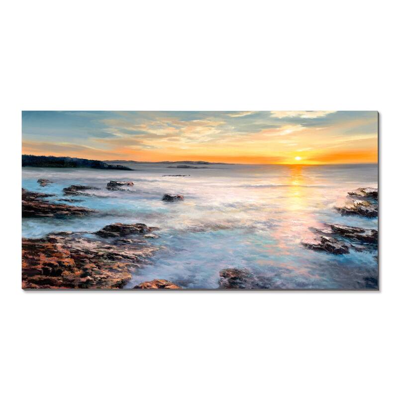 Dusk 30x60 Premium Gallery Wrapped Hand Painted Landscape